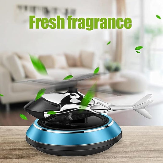 Solar Car Fragrance Helicopter Style